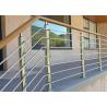 Buy cheap Wood / PVC Handrail Stainless Steel Railing Investment Casting For Office Buildings from wholesalers