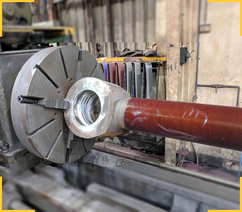hydraulic cylinder chromed rod grinding linishing machine (6).jpg
