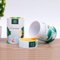Buy cheap Airtight Cardboard Cylindrical Packaging Box Spiral wound Round Paper Box product