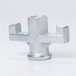 250kn 20mm Casting Iron Formwork Wing Nut Silver Color