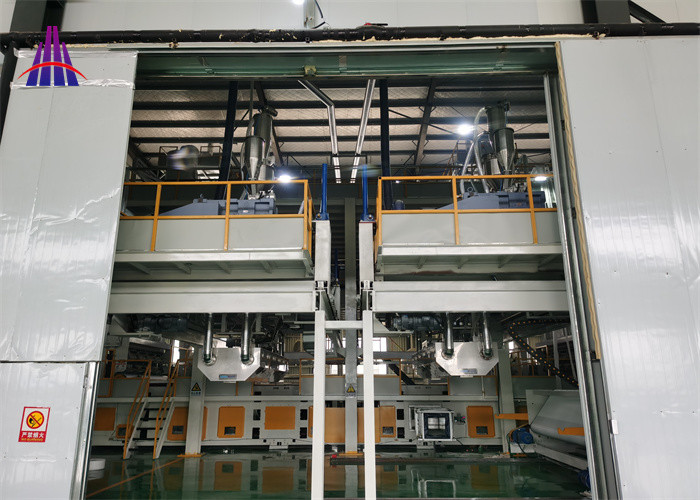 Four Beams PP Spunbond Non Woven Fabric Production Line With CE Certificate