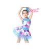 Buy cheap Children Adult Colorful Polka Dots Girls Jazz Dance Costumes Tired Dresses Tank Top With Mesh Joints from wholesalers