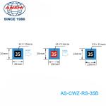 Adhesive Sticker Colour Changing Stickers Reversible 75℃ 167℉ Temperature
