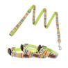 Buy cheap Cute Rainbow Pet Dog Collar Leash Set Nylon Custom Logo Fashion Sublimation from wholesalers