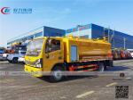 Dongfeng Duolicar 7cbm Vacuum Sewage Suction Truck With High Pressure Cleaning