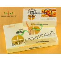 Buy cheap Eco Friendy 300G White Cardboard Food Packaging Boxes , Square Cardboard Gift product