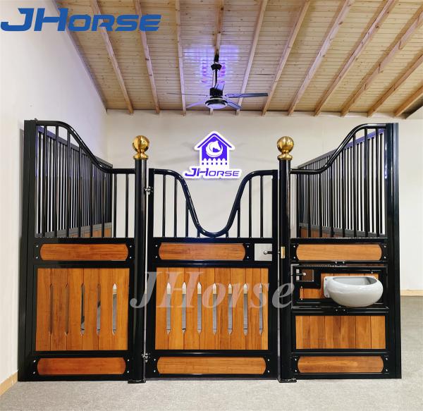 Buy cheap Luxury Sliding Door Horse Stall Boxes Easy Clean Horse Barn Equipment Accessories from wholesalers