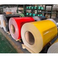 Buy cheap PVDF Metal Roofing Coil 1250mm Coated Aluminum Coil Color Roll 1050 1060 product