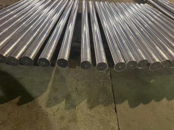 Buy cheap Hardness Between 25-30 Degrees 1.5 Microns 40CR Hollow Piston Rod Engineering Machinery from wholesalers