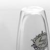 Buy cheap Clear Insulated Double Wall Drinking Glass 12oz Clear Heat Resistant Tumbler 340ml from wholesalers