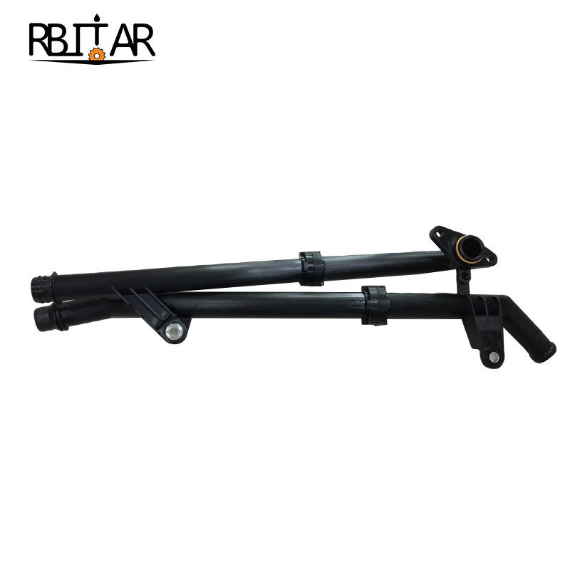 Black A2712002452 A2712002652 Water Pump Cooling Pipe For Mercedes Benz