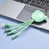 Buy cheap Custom Length 16cm Multiple USB Charger Cable Universal Keychain from wholesalers