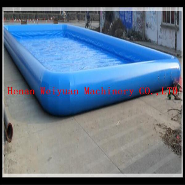 Buy cheap 15*20m PVC0.9mm big water park equipment inflatable swimming pool bubble inflatable pool from wholesalers