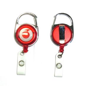 Wholesale Fashion Durable Retractable Badge Reels Free Artwork Under Customer Logo from china suppliers
