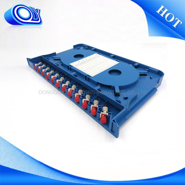Buy cheap 12 Port Fiber Patch Panel OEM / ODM from wholesalers