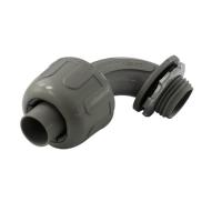 Buy cheap Dust Resistant 20mm Plastic Conduit Accessories PA6 90 Degree Liquid Tight product