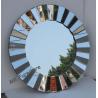 Buy cheap Full Beveled Wall Mirror Decor , Framless 3D Decorative Round Wall Mirrors from wholesalers