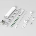 Ripple Fold Wireless Remote Control Motorized Curtain Track