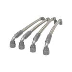 1/4" 04Stainless Steel PTFE Braid PTFE Hose Assembly High Pressure