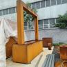 Buy cheap Modern Outdoor Water Fountain Rusty Corten Steel Garden Water Feature from wholesalers