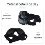 Dog Sunglasses Pet Glasses Eye Wear for Snow Beach Motorcycle Dog Goggles Breed