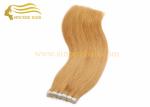 Hot Sale 22 Inch Tape In Hair Extensions for sale, 55 CM Straight Blonde Color