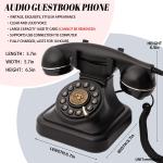 Plastic Audioguestbook Recorder Rechargeable Battery Unlimited Storage Wedding