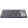 Buy cheap Brushed backlight industrial metal trackball keyboards for industrial & military from wholesalers