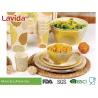 Buy cheap Popular Latest Design Bamboo Fiber Dinnerware Heat Resistance For BBQ Camping from wholesalers