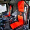 Buy cheap Plastic Bag Outer Packaging Pu Leather Seat Cover for Foton Aumark Medium Truck Series from wholesalers