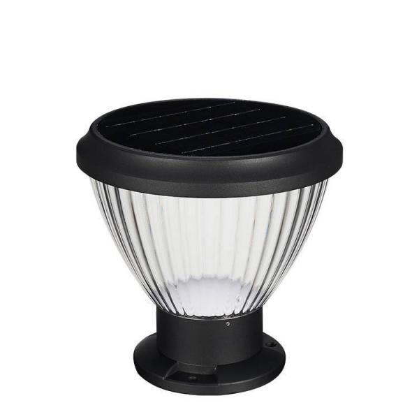 Buy cheap Monocrystalline Solar Panel Solar Powered Pillar Lights IP65 20W Cast Aluminum from wholesalers