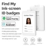 Electronic badge nfc electronic label e-ink paper smart card office electronic