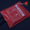 Buy cheap 100% Fiberglass Cloth Or Silicone Coating Fire Resistant Blanket For Emergency Preparedness from wholesalers