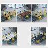 Buy cheap Office Furniture Conference Workbench Steel Frame Training Negotiation Table Set from wholesalers