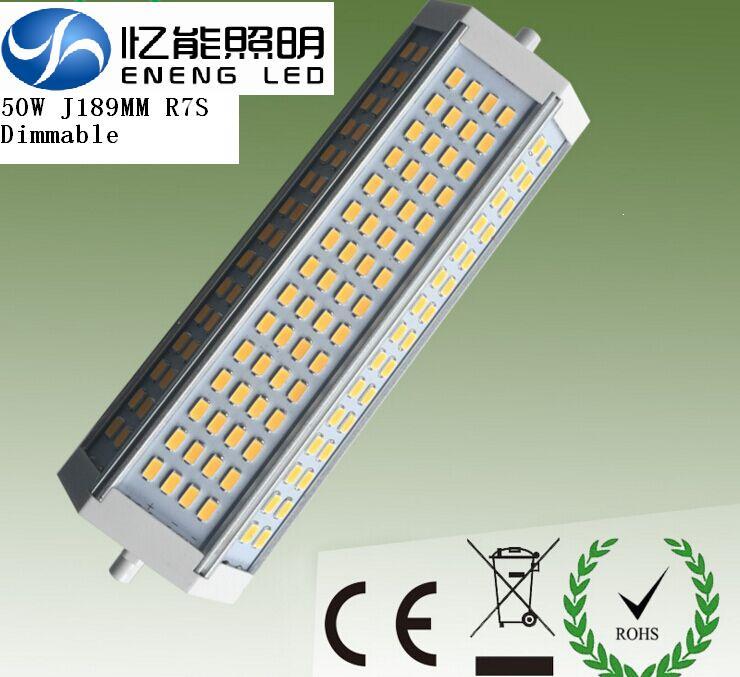 high power led R7S bulb 35W J135mm Dimmable led r7s light 220degree anglereplace halogen lamp AC85-265V ce rohs