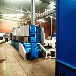 Automatic feeding synthetic Fiber cotton bale opener machine used in nonwoven