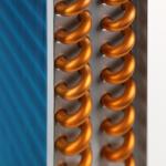 Copper Aluminum Condenser Coil Fin Cooling Coil In Refrigerator