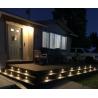 Buy cheap Warm White SS304 H36mm Waterproof LED Deck Lights from wholesalers