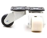 Machine Light Duty Retractable Leveling Casters Wheels 400kg