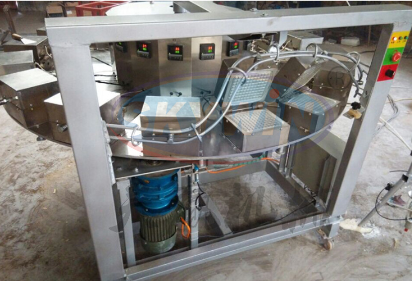 Commercial Waffle Egg Roll Machine Wafer Biscuit Production Line
