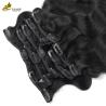 Buy cheap Colored Seamless Clip In Hair Extensions Body Wave 18 Inch from wholesalers