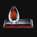 Buy cheap art glass awards/glass nameplate/crystal award/glass decoration award/crystal from wholesalers