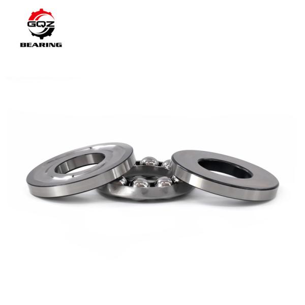 51306 Axial Metal Steel Gcr15 Thrust Ball Bearing With Sheet Steel Cage