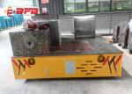 Rubber Wheels Battery Powered Carts Industrial , Self Driven Motorised Trolleys