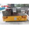 Buy cheap 1-500 tons Production Line Transfer Electric Powered Trolley Cart , Steeable Battery Powered Cart With Safety Device from wholesalers