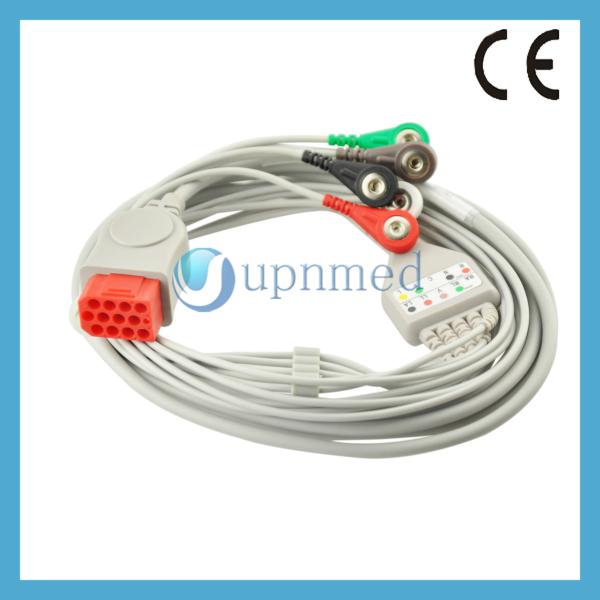 Buy cheap Bionet One piece 5 lead ECG Cable with leadwires from wholesalers