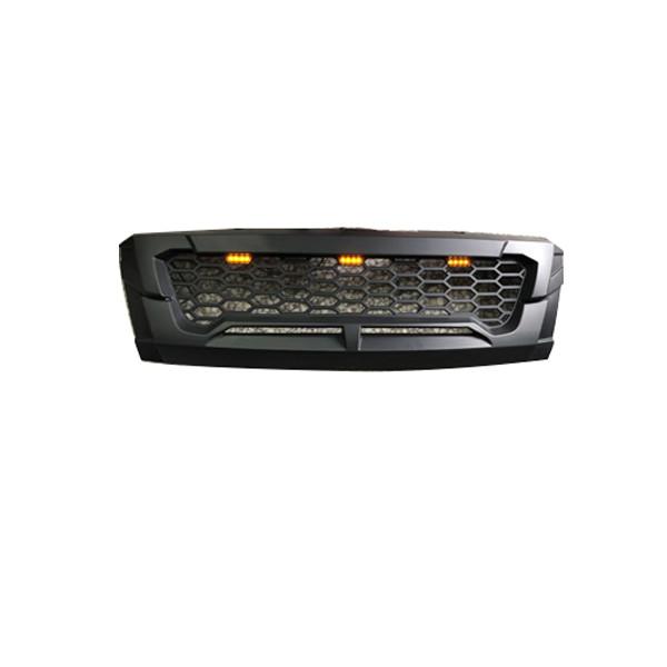 Buy cheap Car Accessories Toyota Tacoma Parts Car Front Grille With LED Light Grille from wholesalers