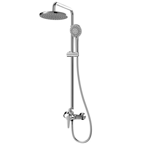 Buy cheap Rainfall Polished Chrome Shower Set Household Wall For Hotel from wholesalers