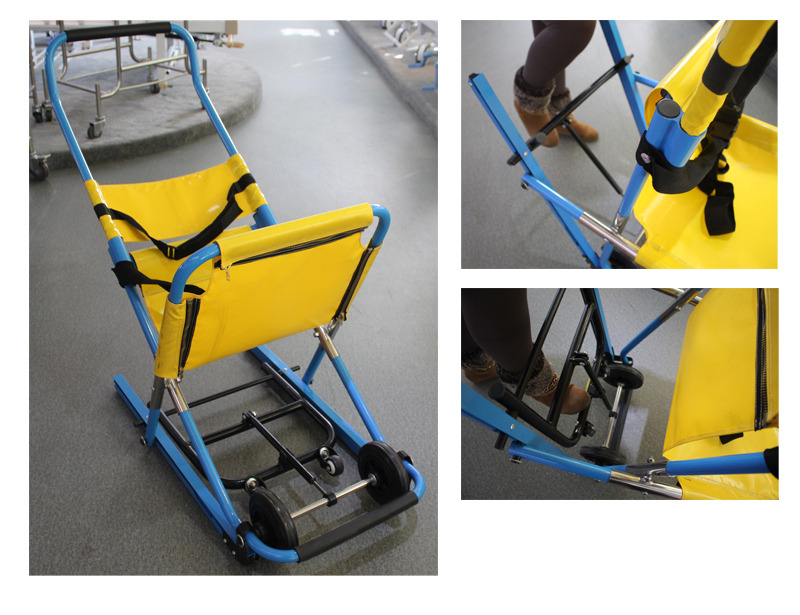 Aluminum Alloy Ambulance Emergency Downstairs Chair Stretcher