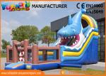 Buy cheap Giant Animal Shark Inflatable Dry Slide For Entertainment / Blow Up Bouncer from wholesalers